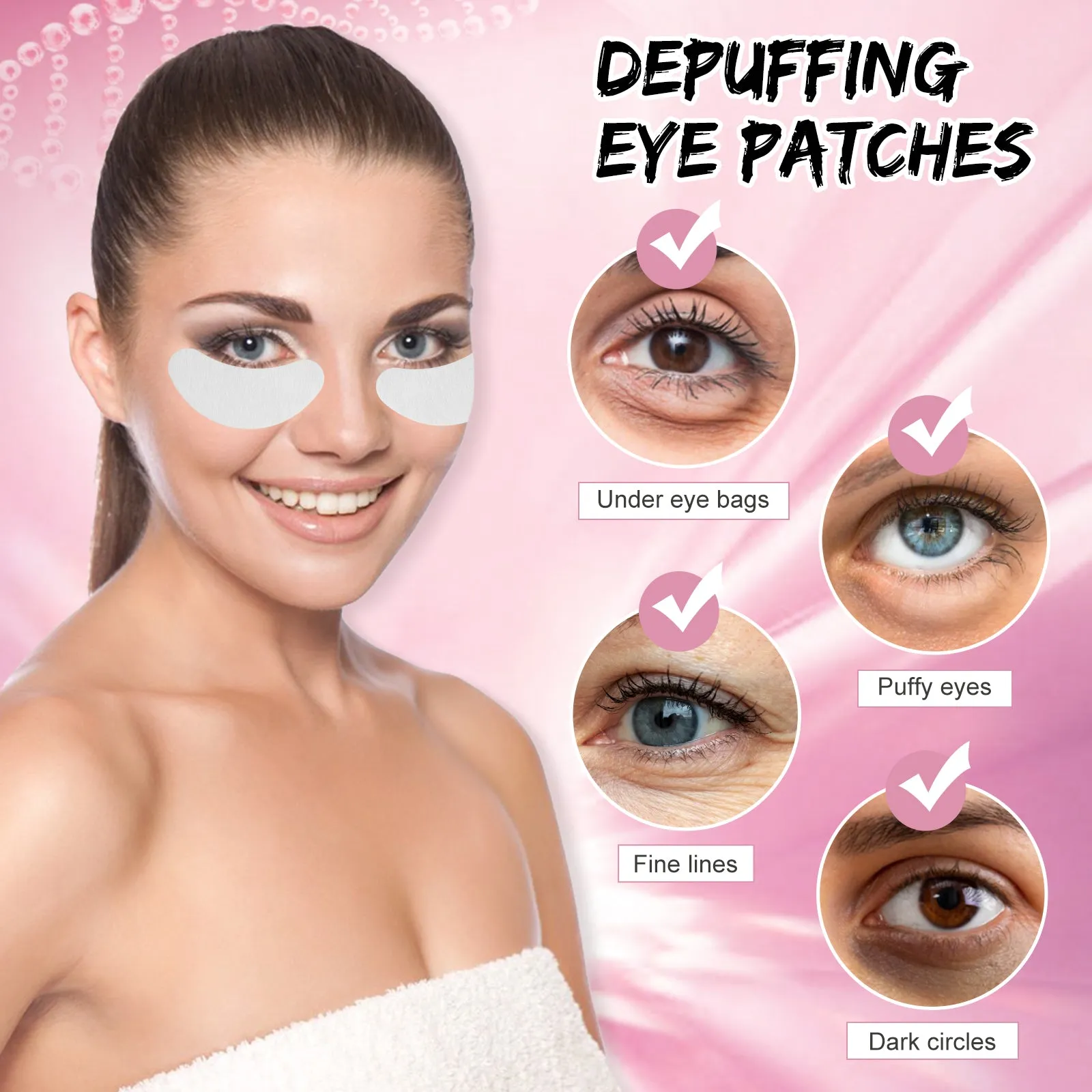 Aliver Hydrogel Eye Patch 100 pcs