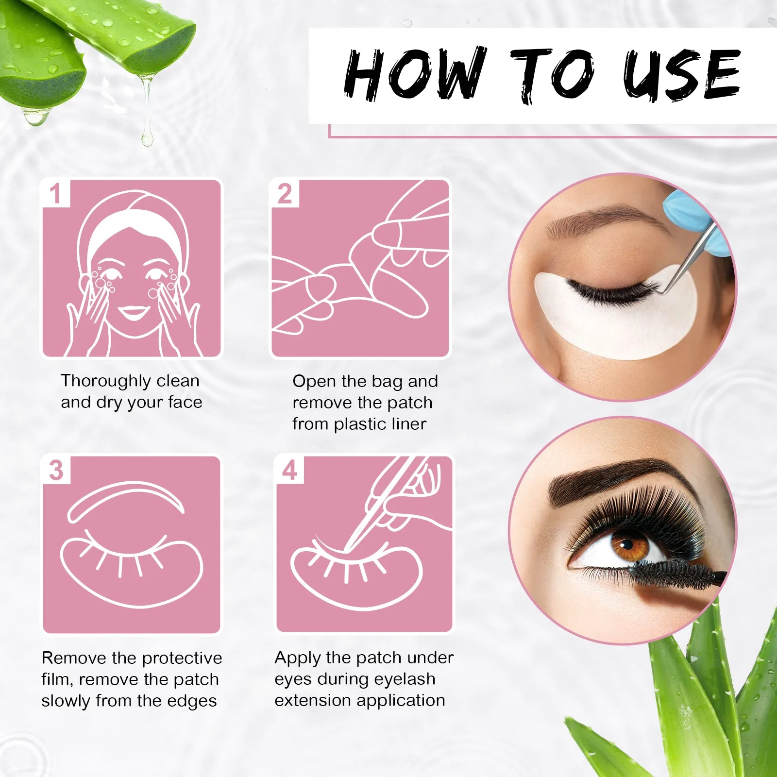Aliver Hydrogel Eye Patch 100 pcs