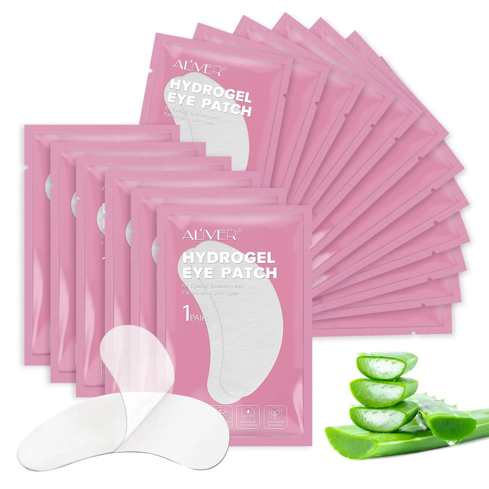 Aliver Hydrogel Eye Patch 100 pcs