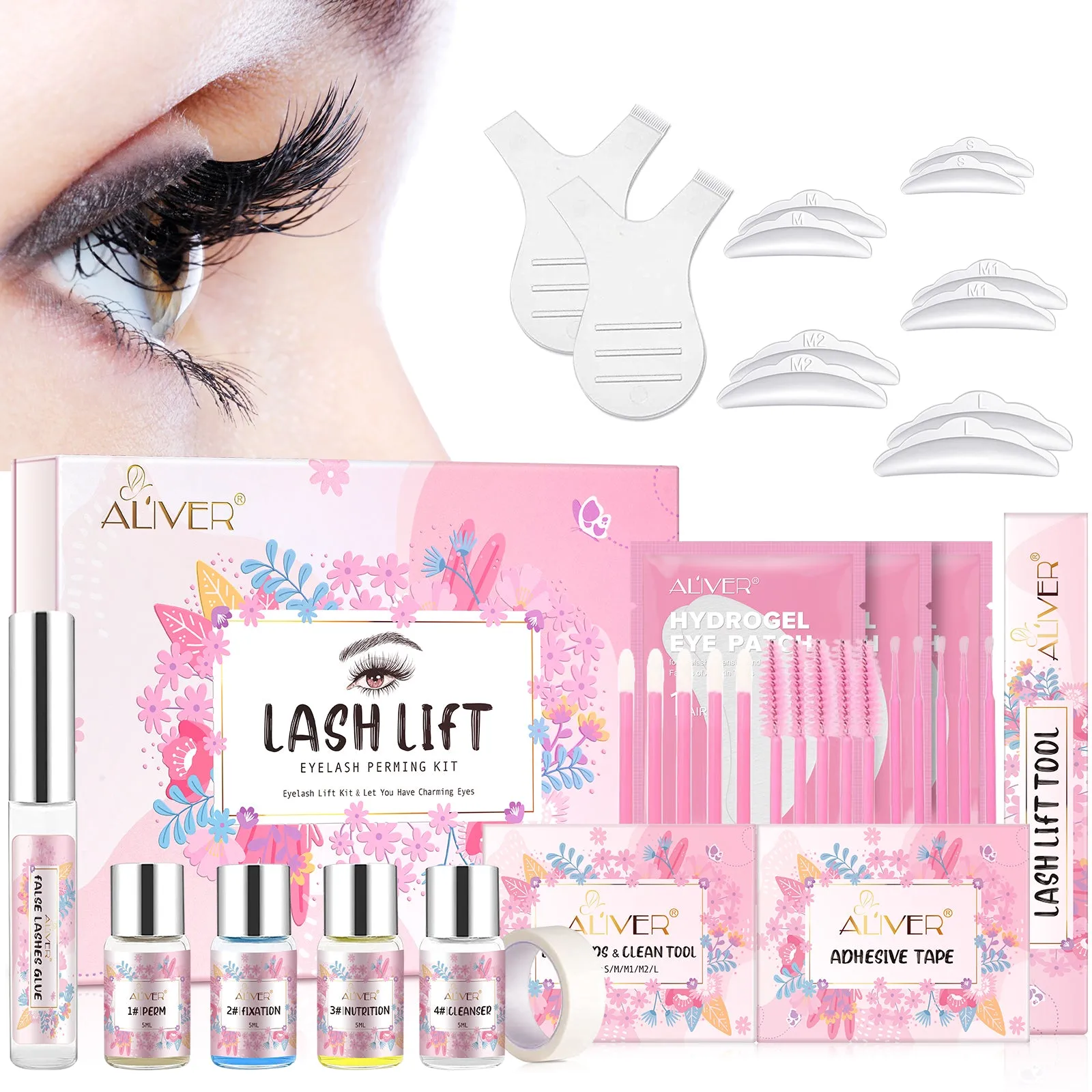 Aliver Lash Lift Kit for Perming