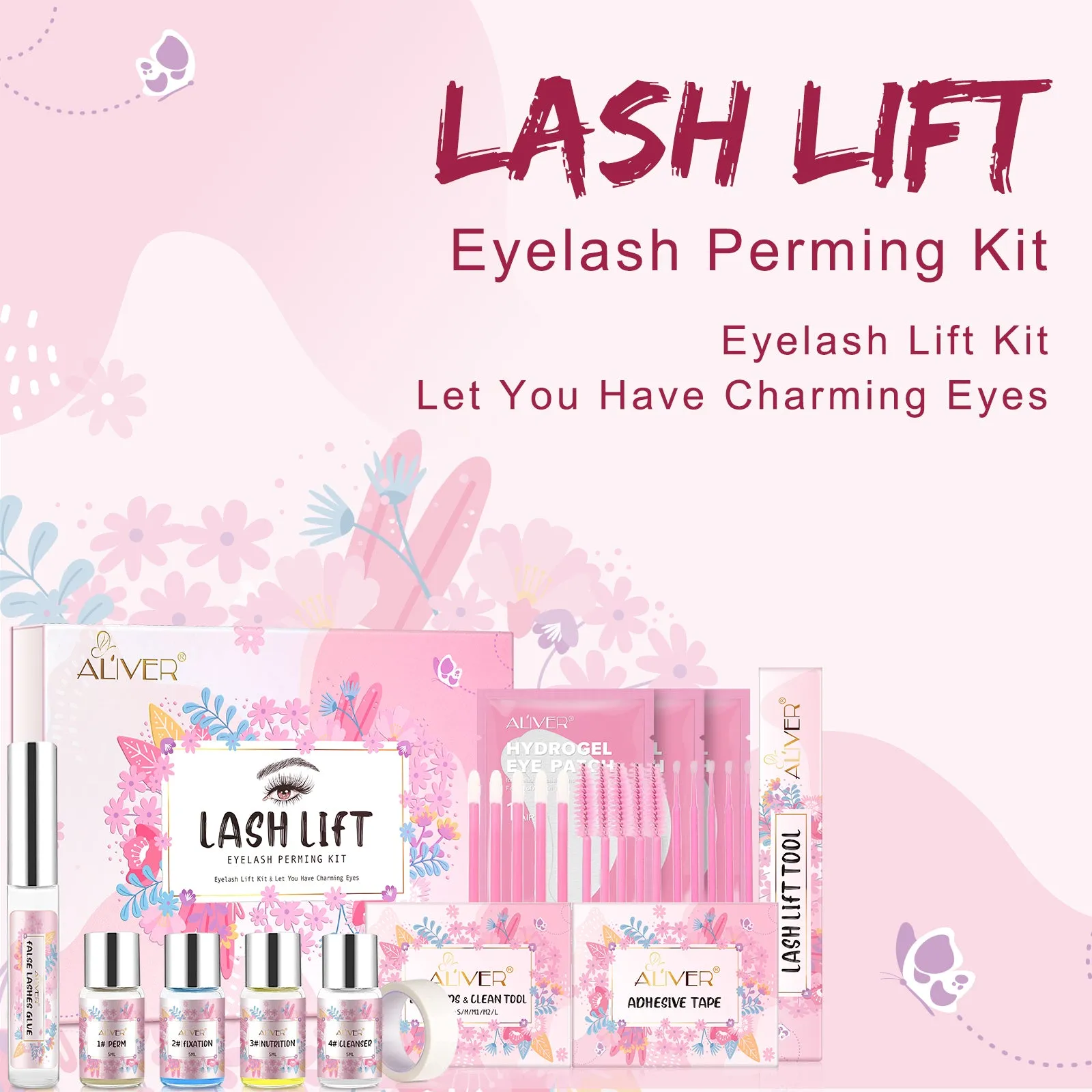 Aliver Lash Lift Kit for Perming