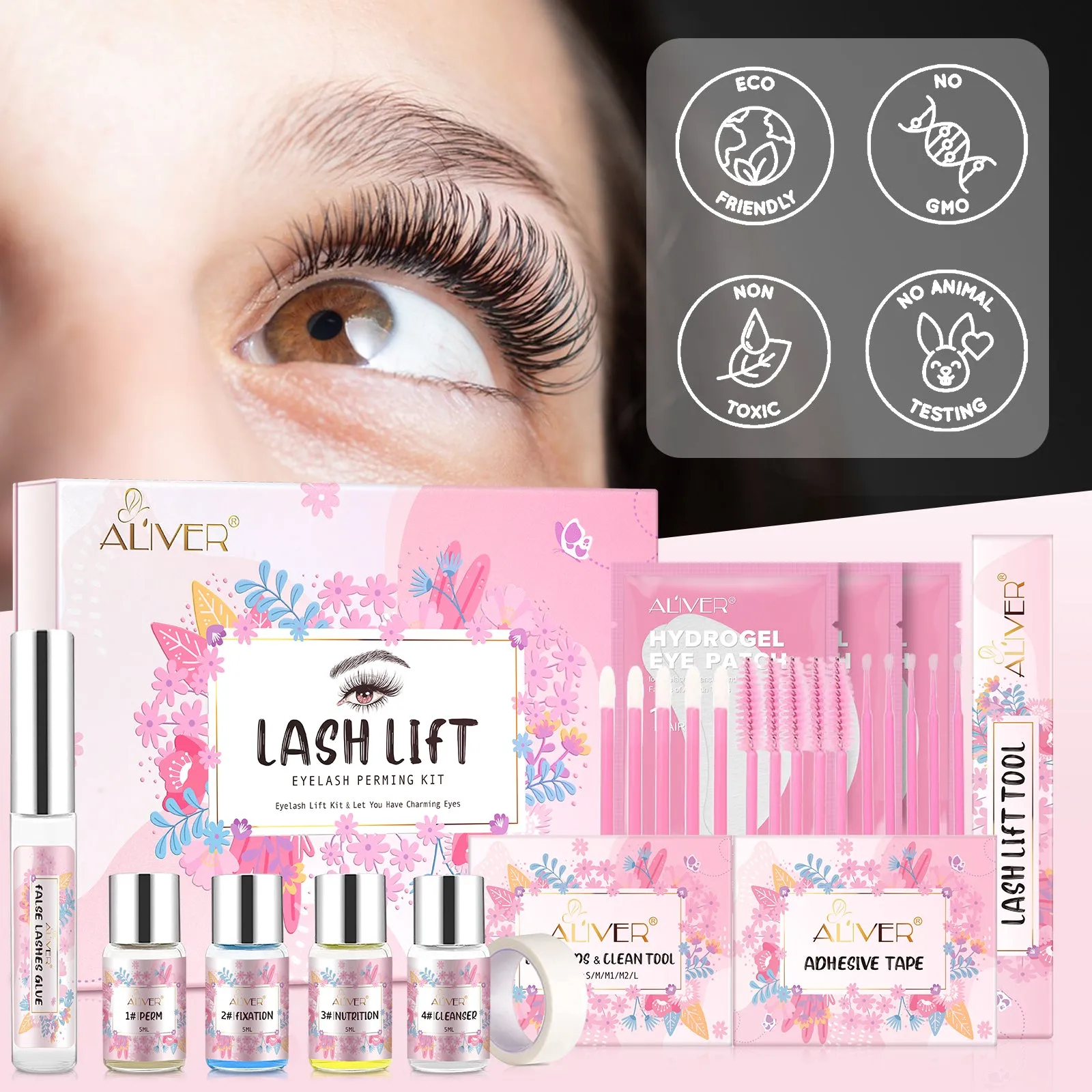Aliver Lash Lift Kit for Perming