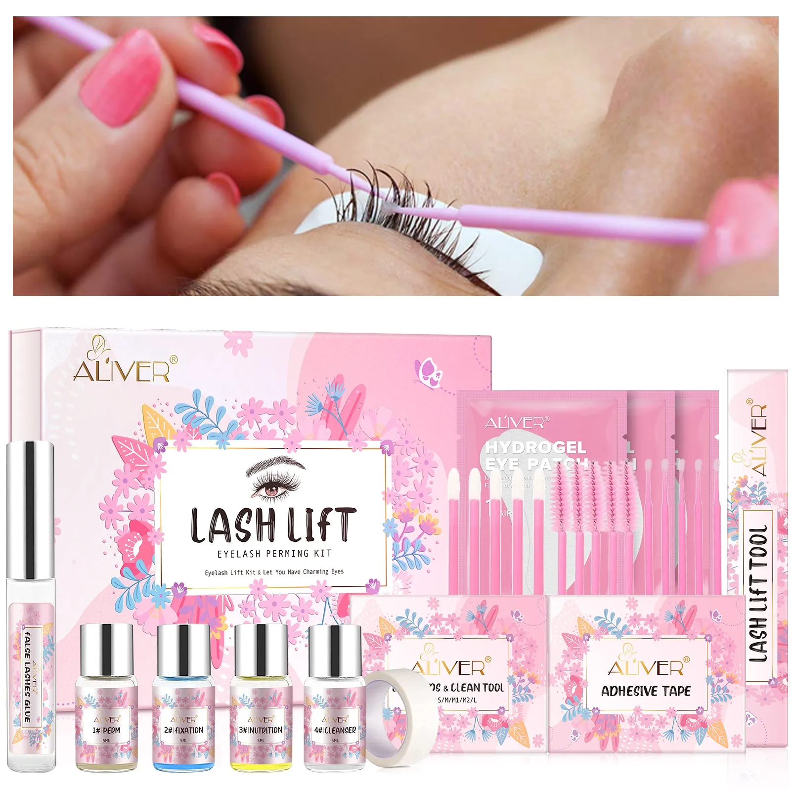 Aliver Lash Lift Kit for Perming