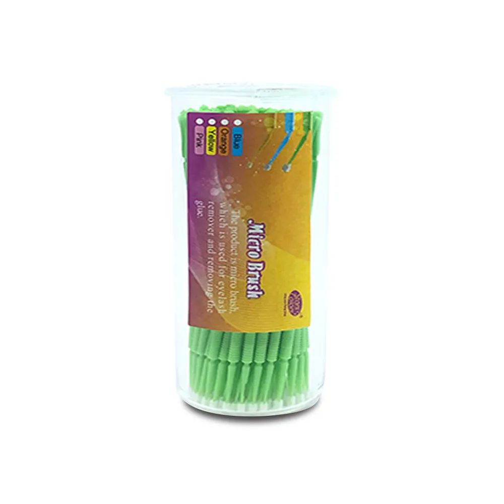 Beautopia Eyelash Remover Micro Brush 100 Pieces Assorted