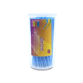Beautopia Eyelash Remover Micro Brush 100 Pieces Assorted