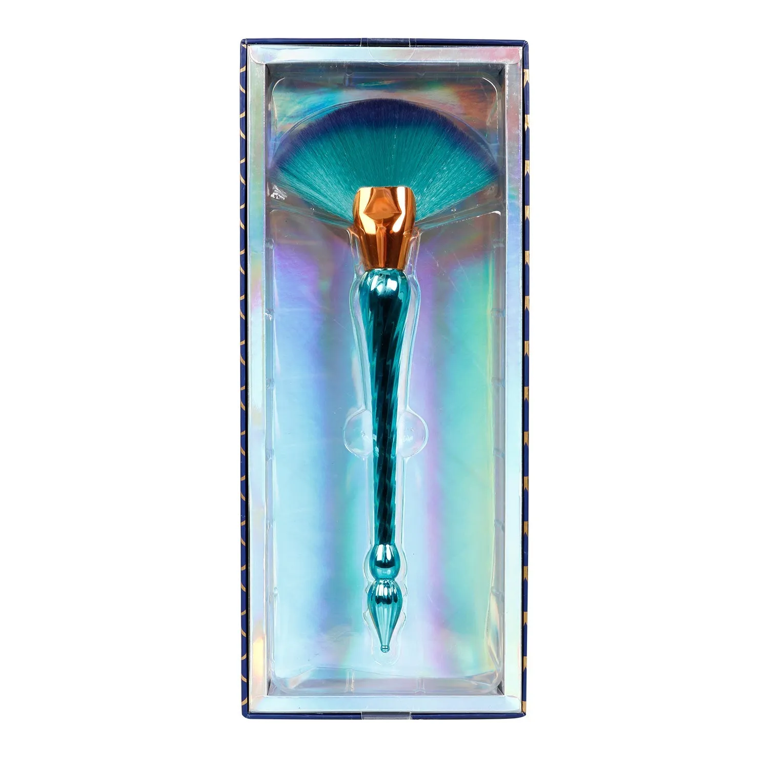 Bella Beauty Mermaid Color Fan Brush