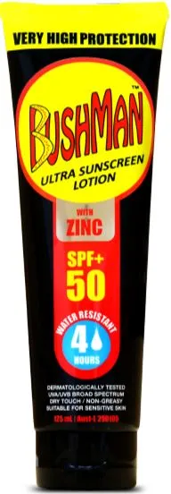 Bushman High Protection Ultra Sunscreen Lotion 125ml BUSU125GZ