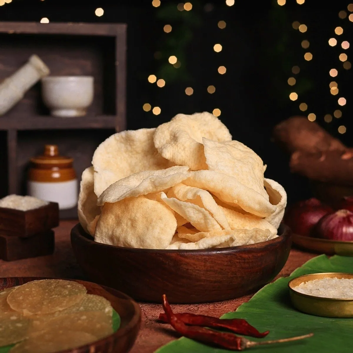 Creamy Onion Papad