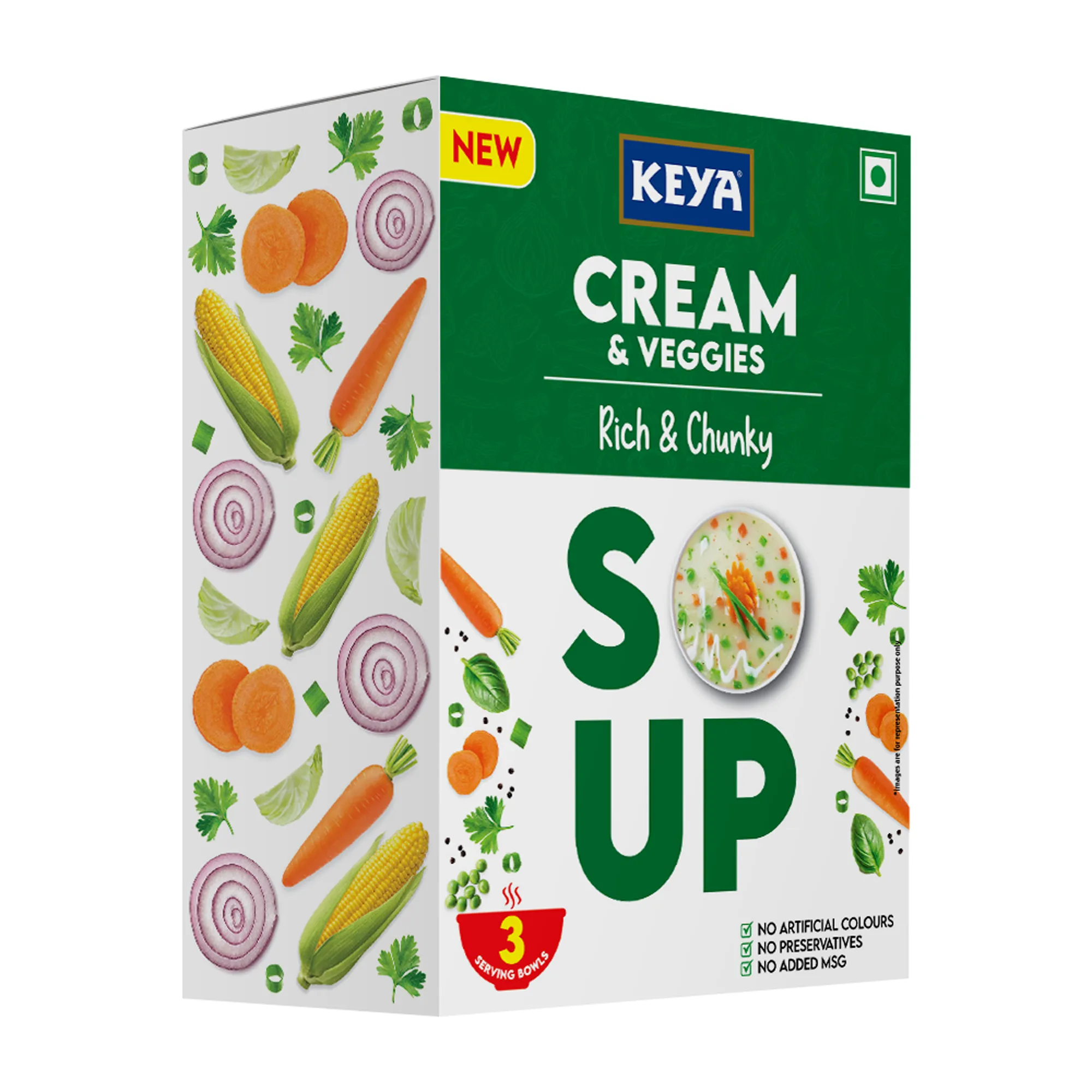 Keya Creamy Soups Combo Pack