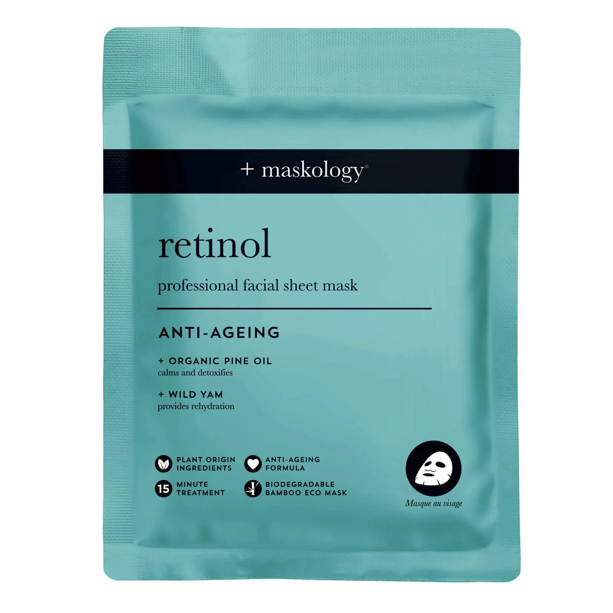  maskology Retinol Professional Facial Sheet Mask