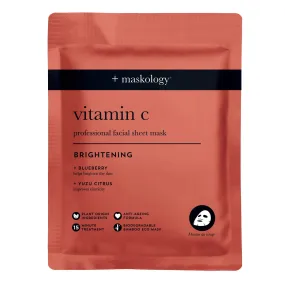  maskology Vitamin C Professional Facial Sheet Mask