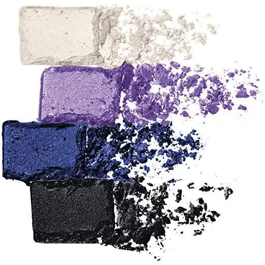 Maybelline New York Expert Wear Eyeshadow Quads, Electric Blue, 0.17 Ounce (21Q)