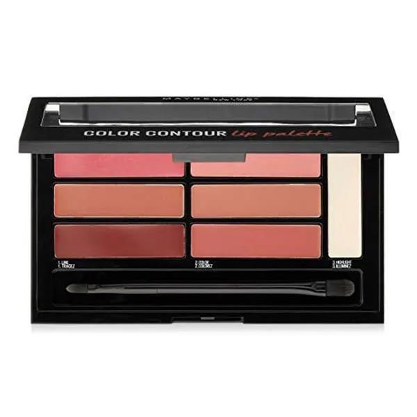 Maybelline New York Lip Studio Color Contour Lip Palette 02, Blushed Bombshell, 0.17 Ounce