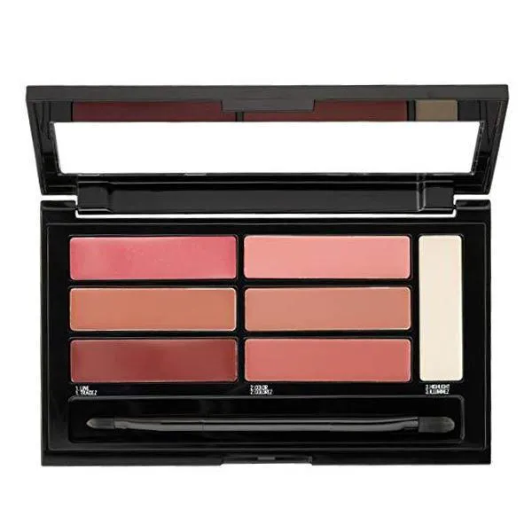 Maybelline New York Lip Studio Color Contour Lip Palette 02, Blushed Bombshell, 0.17 Ounce