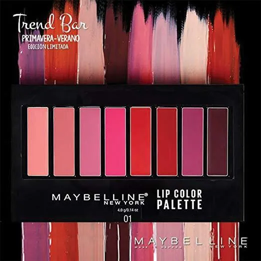 Maybelline New York Lip Studio Lip Color Palette 01, 0.14 Ounce