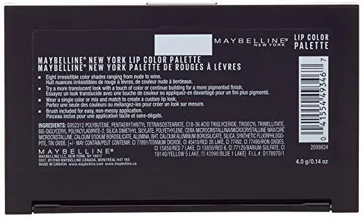 Maybelline New York Lip Studio Lip Color Palette 01, 0.14 Ounce