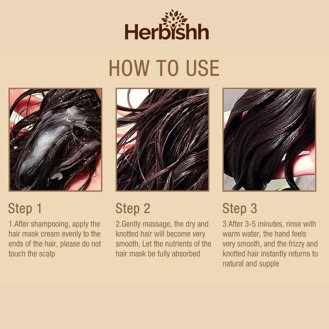 Pro Keratin Argan Hair Mask - Herbishh