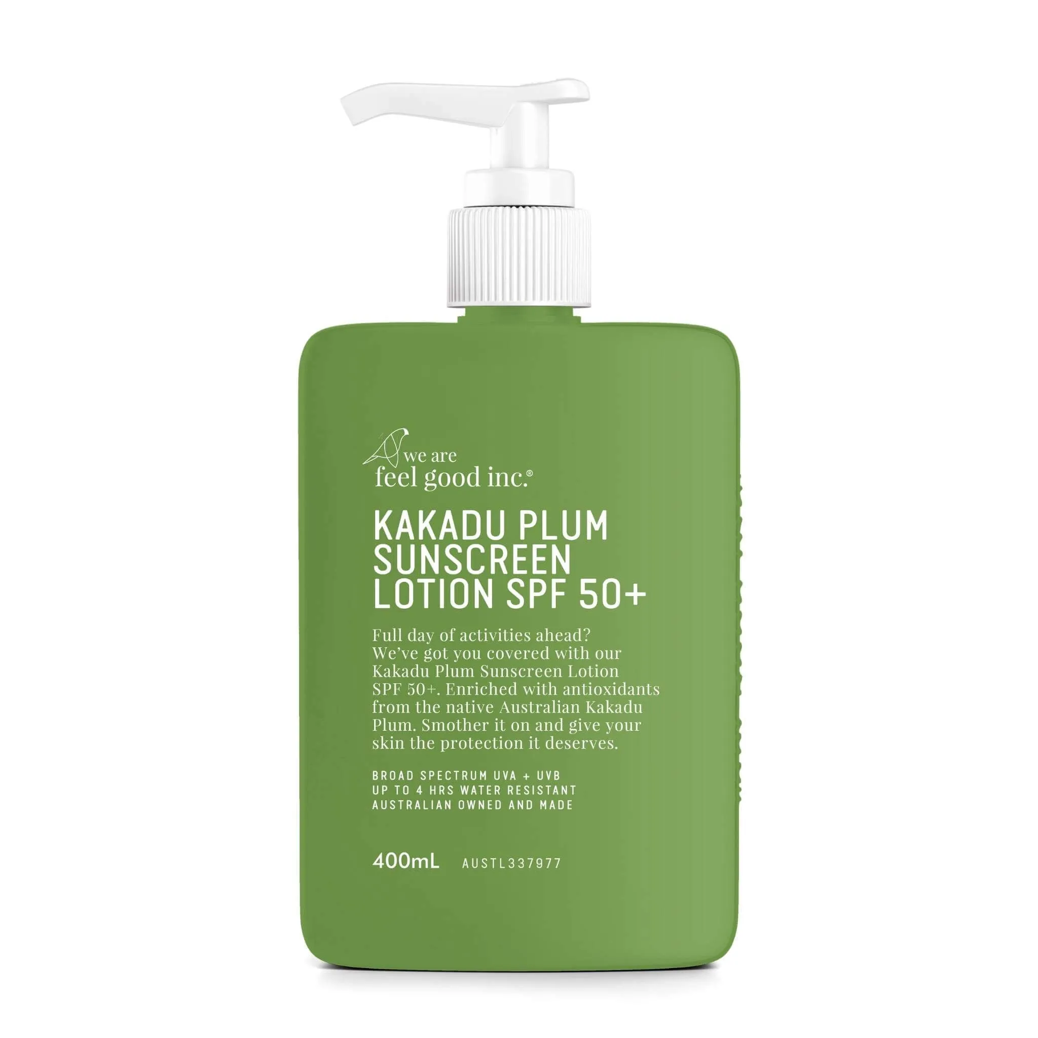 We Are Feel Good Inc Kakadu Plum Sunscreen Lotion SPF 50 