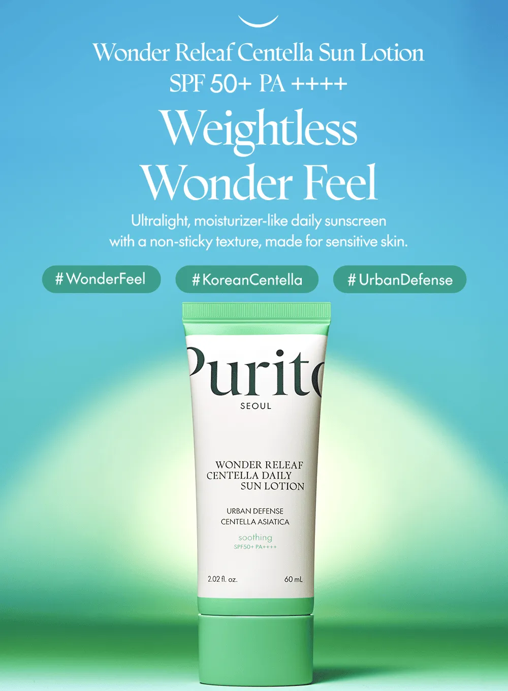 Wonder Releaf Centella Daily Sun Lotion (60ml)