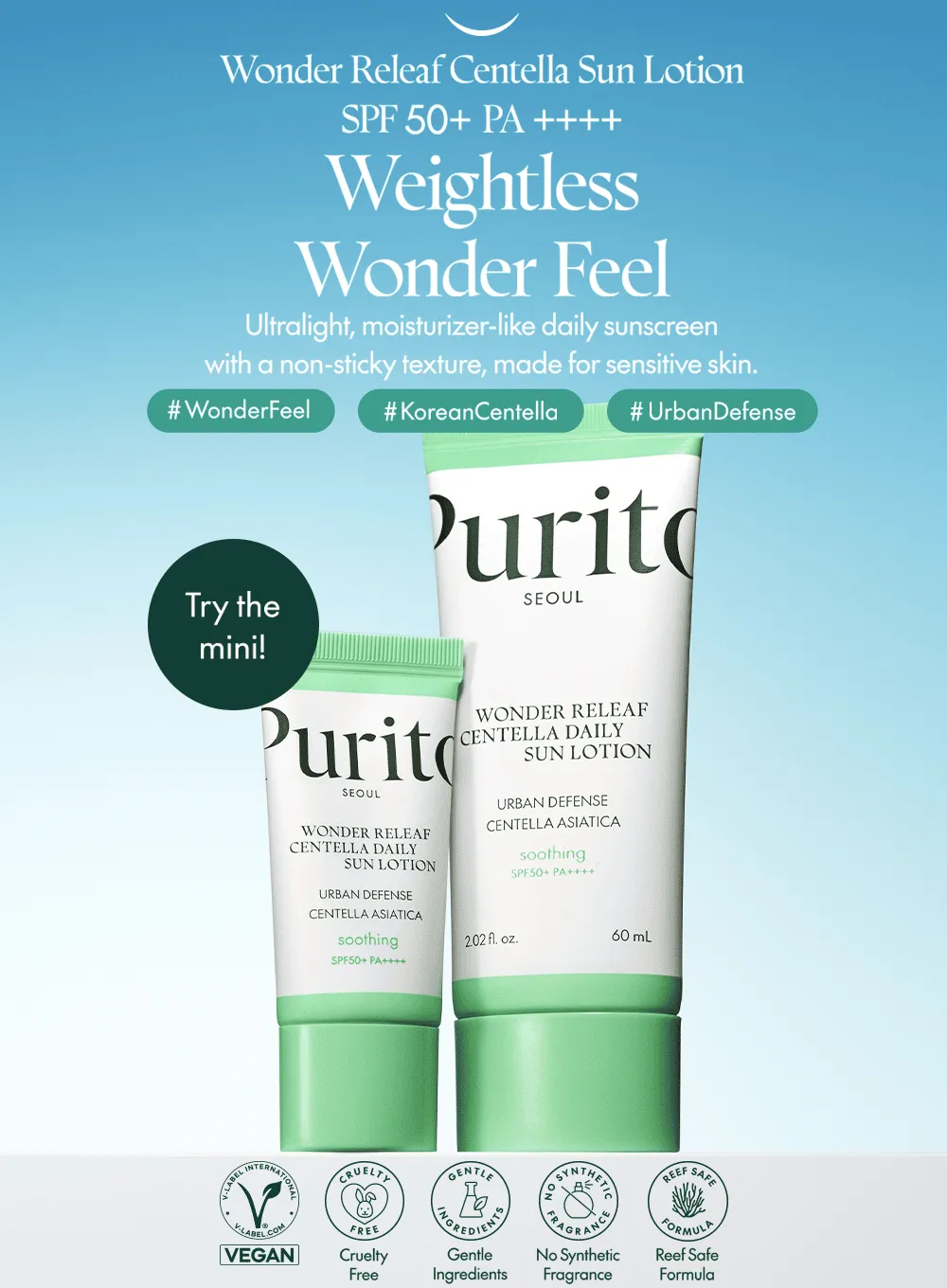 Wonder Releaf Centella Daily Sun Lotion (mini) (15ml)